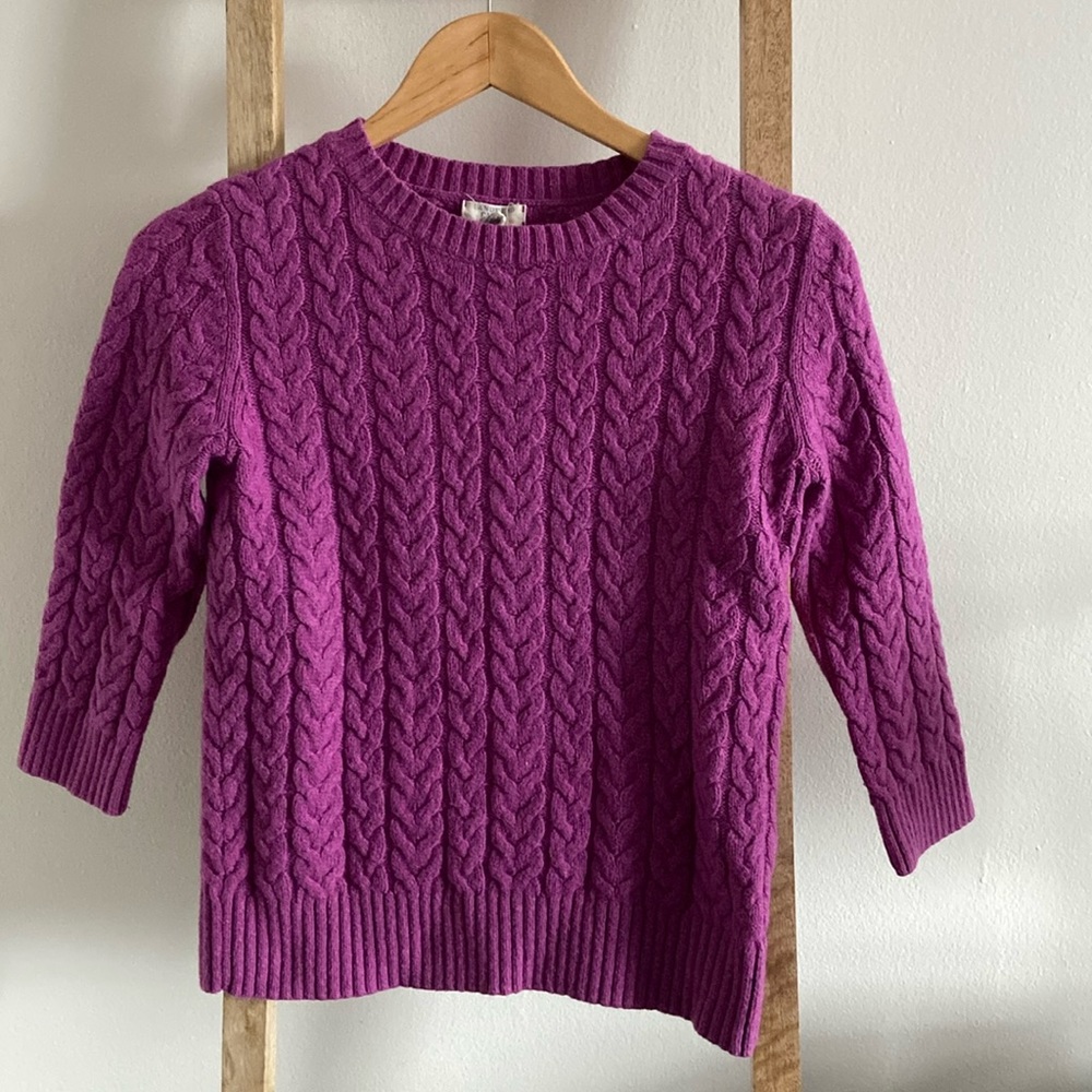 3/4 Lands End Canvas sweater